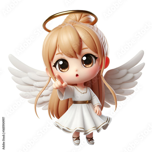 3D Cute angel 