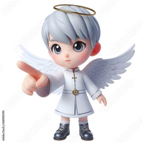 3D Cute angel 