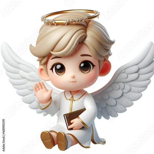3D Cute angel 