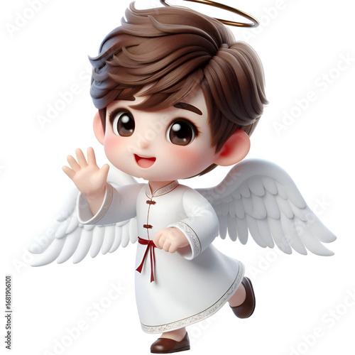 3D Cute angel 
