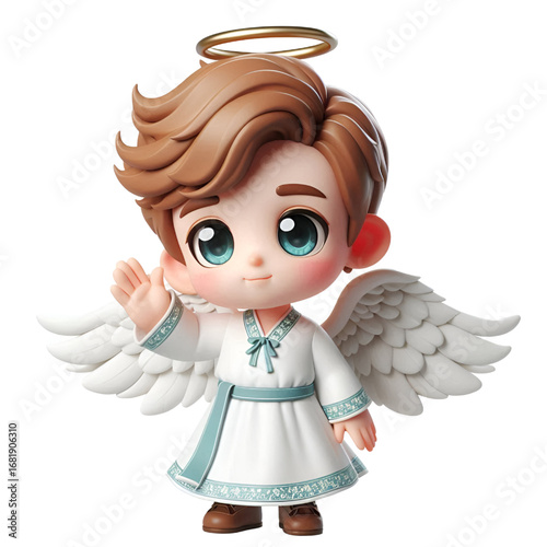 3D Cute angel 