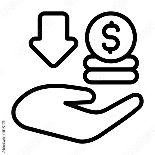 Funding Investment Vector Icon