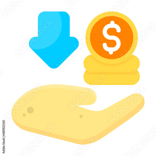 Funding Investment Vector Icon