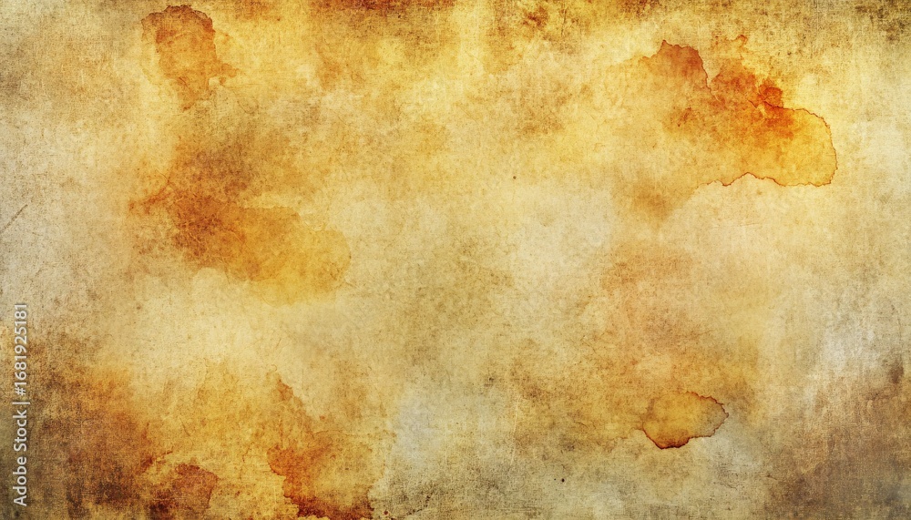 Obraz premium The image shows a textured background resembling aged paper with visible coffee stains and a grunge effect, ideal for various design applications.
