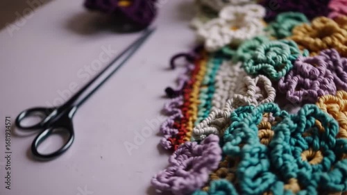 Exquisitely crafted decorative crochet floral arrangements and vibrant do-it-yourself flower projects for gifting and ornamental use