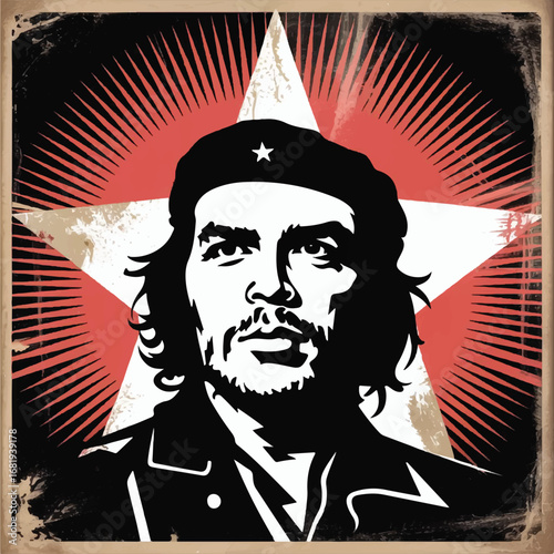 Che Guevara T-Shirt Design Vector – Revolutionary Illustration