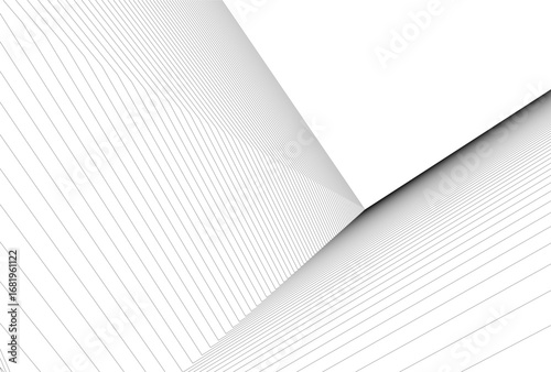 Abstract architectual drawing vector 3d illustration