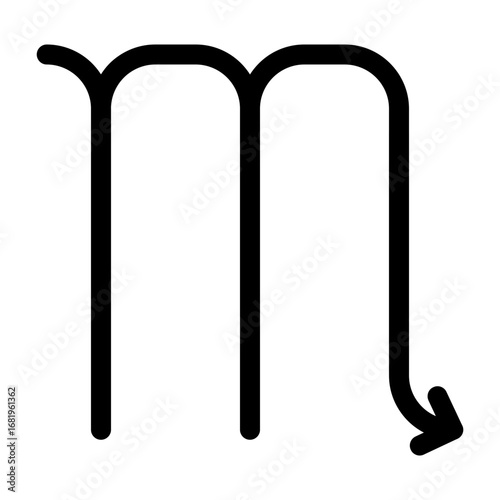 Scorpio Astrological Symbol