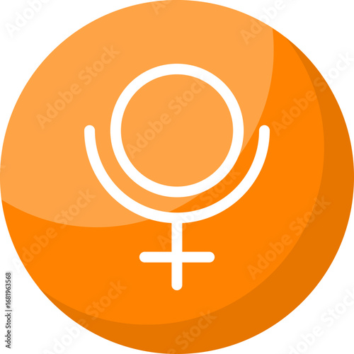 Pluto Astrological Symbol