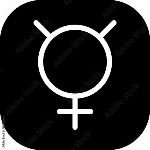 Mercury Astrological Symbol