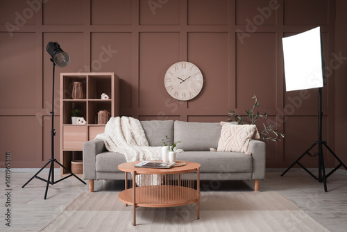Photo shoot of living room ...