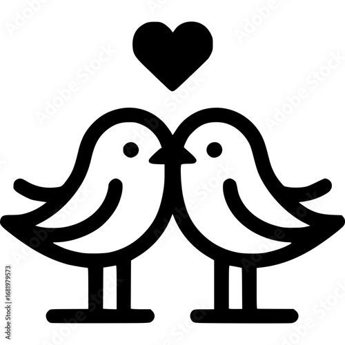 Love Birds Icon - 8