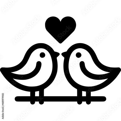 Love Birds Icon - 9