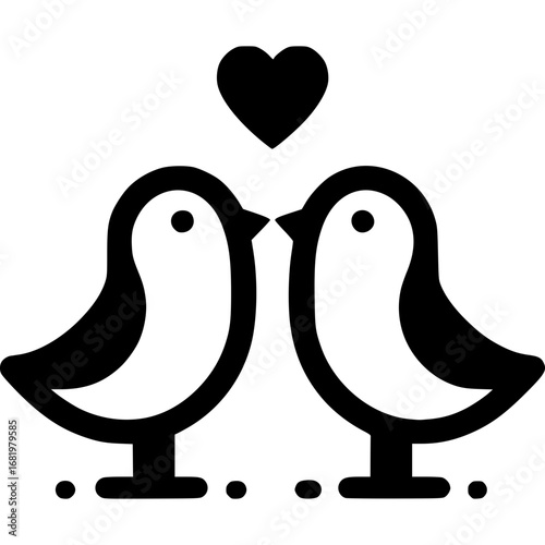 Love Birds Icon - 11