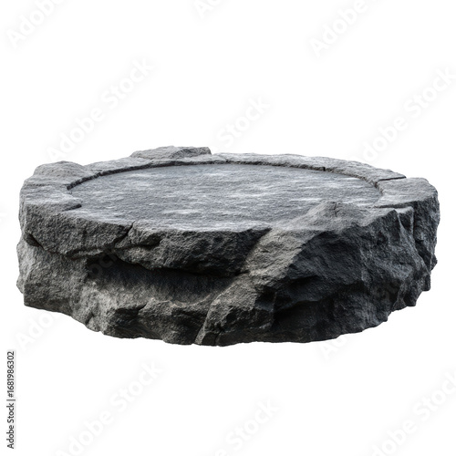 Rough Stone Platform Natural Rock Display Stand