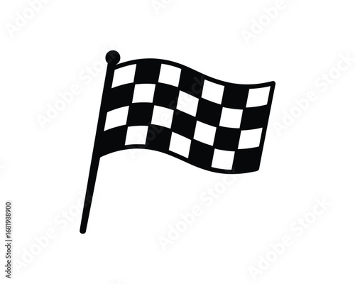 Checkered Flag Finish Line, Race, Victory, Competition, Success