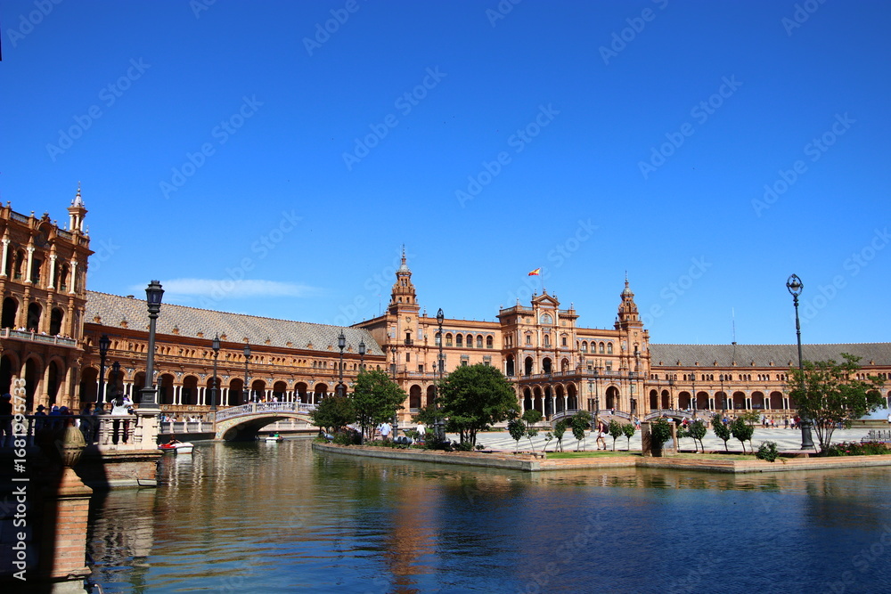 Obraz premium スペイン広場 (セビリア)