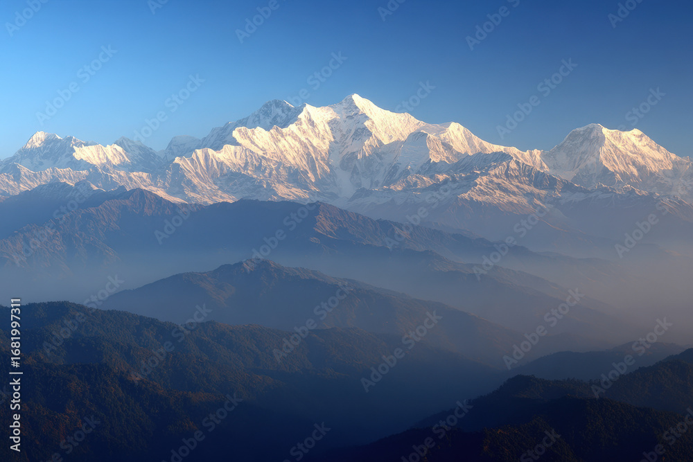 Obraz premium explore majestic peaks of top mountains in world particularly focusing on aweinspiring mountain ranges of asia