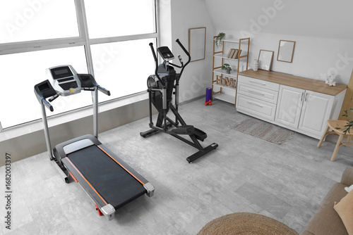Interior of living room wit...