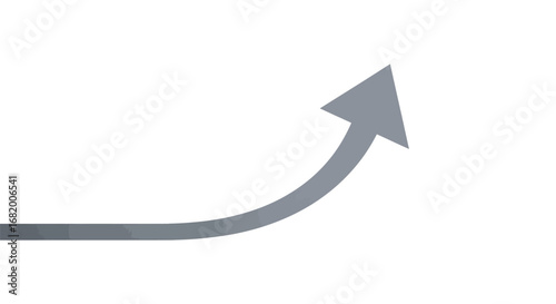 Dynamic Graphic Arrow Design, Abstract Concept, Digital Environment, Illustration, Modern Aesthetic