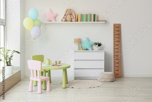 Bright children's playroom ...