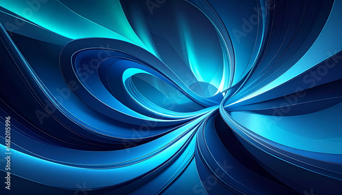 Abstract Aurora for Branding