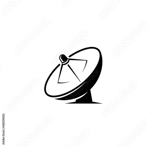 Satellite Dish Antenna for Communication and Broadcasting.