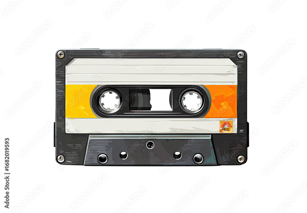Fototapeta premium Retro audio cassette tape