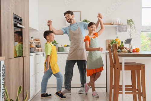 Happy father with his child...