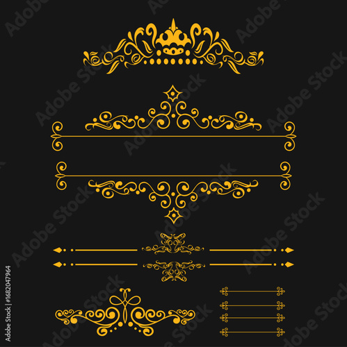 frame with floral ornament