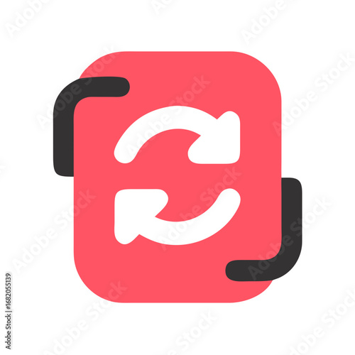 sync icon and logo for digital platforms