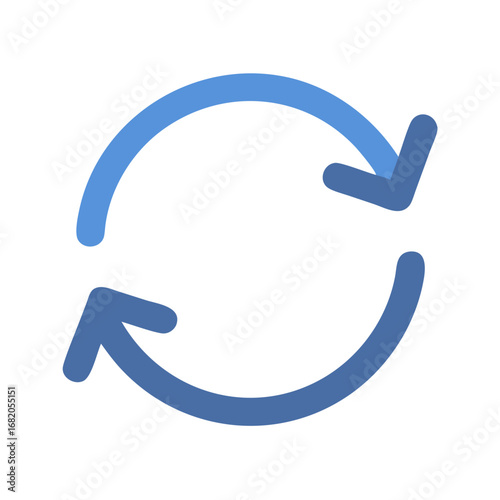 sync icon and logo for digital platforms