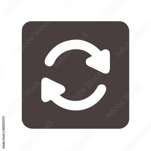 sync icon and logo for digital platforms