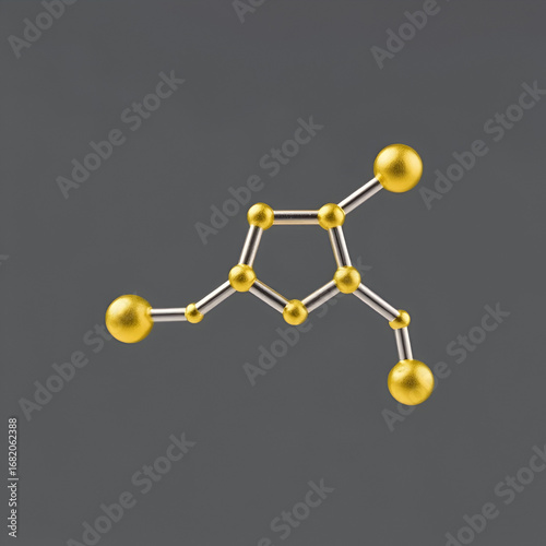 Vitamin B7 (biotin) molecule