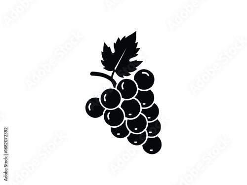 grapes vector illustration isolated with white background 