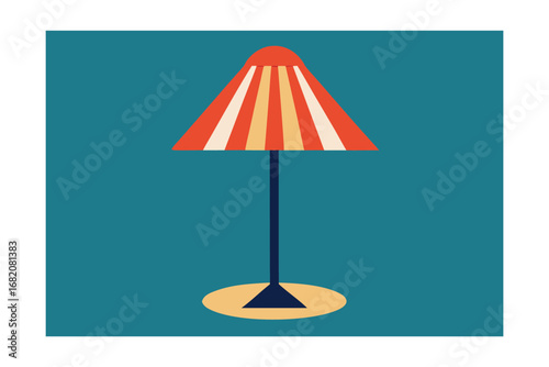 vector illustration of a lamp design icon lamp