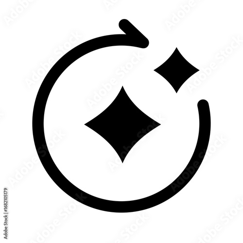 regenerate glyph icon