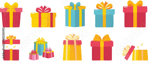  see this new image  it shows a set of colorful gift box illustrations