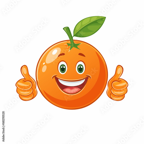 Niedliche Orange