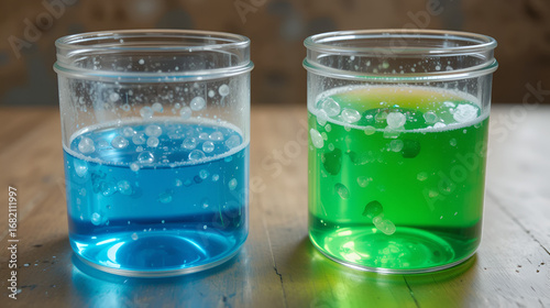 Soluble and insoluble science experiment