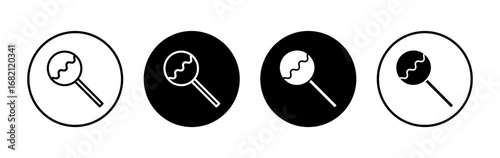 Candy icon symbol for apps and websites. candy sign and symbol.