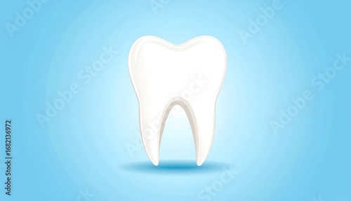 Wallpaper Mural Healthy tooth graphic Torontodigital.ca