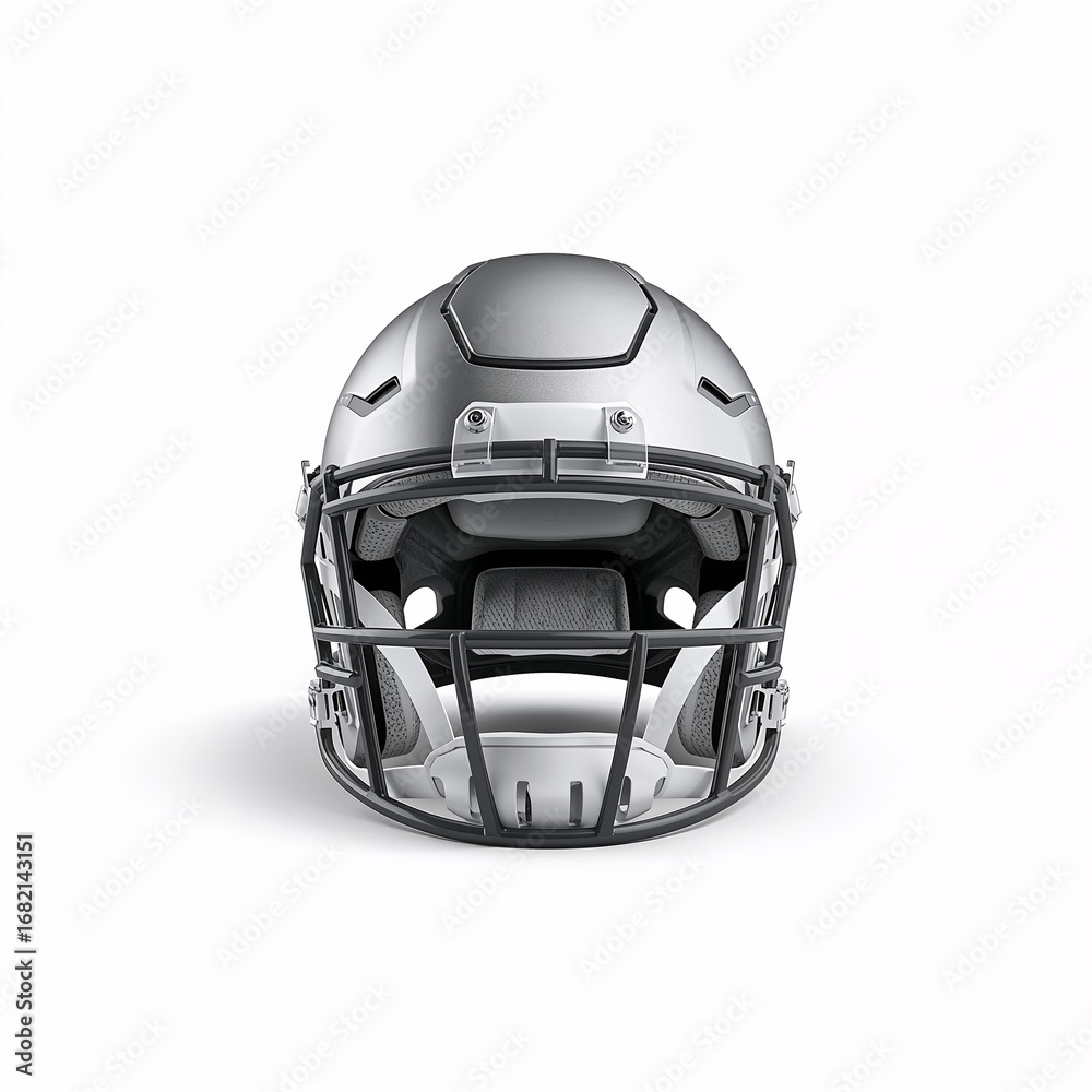 Fototapeta premium football helmet isolated on white