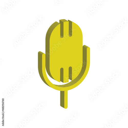 Mic icon design template