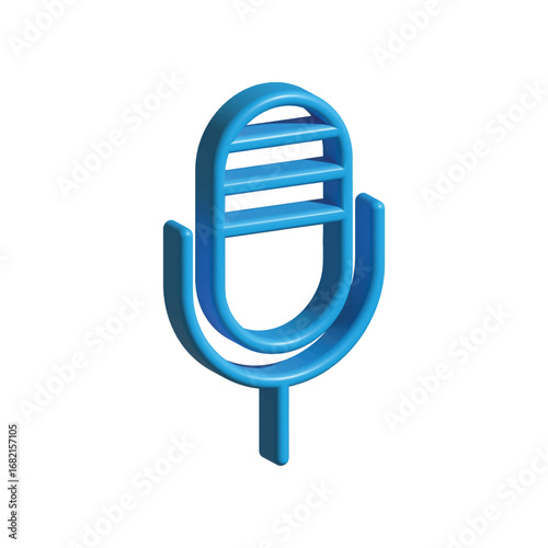Mic icon design template