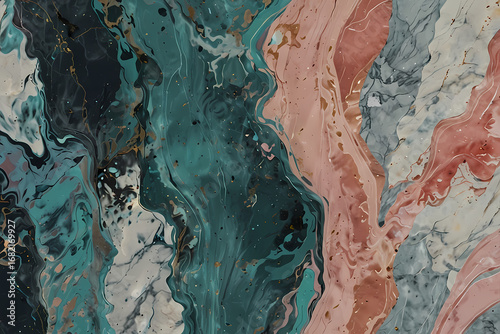 background with marble texture and blend colors