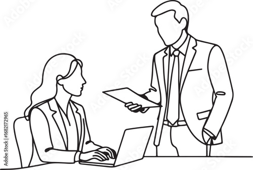 secretary and her jobs