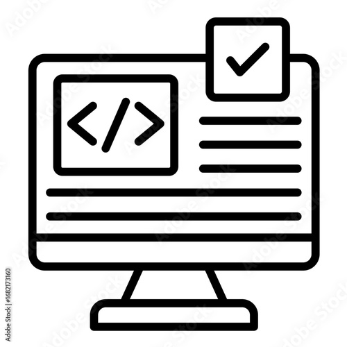 Coding  Icon Set Multiple Style Collection