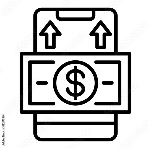 Cash Flow  Icon Set Multiple Style Collection