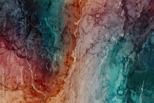background with marble texture and blend colors